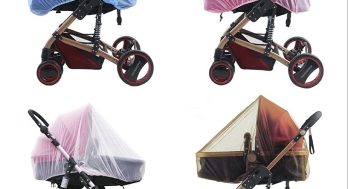 Useful Mesh Buggy Crib Netting Cart Mosquito Net Pushchair Full Cover Net Infants Baby Stroller Pushchair Mosquito Insect Net