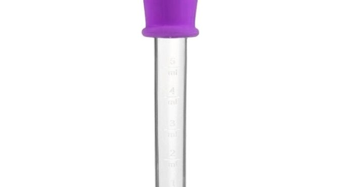 5ml Silicone Pipette Liquid Food Dropper Plastic Baby Feeding Medicine Dropper Spoon Burette Infant Utensils Y4QA