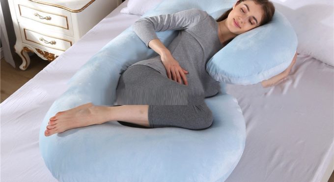 Comfortable Pregnant Women Full Body Pillow Maternity Waist Support Cushion Pregnancy Bedding Pillow Pregnant Women Nursing Pad