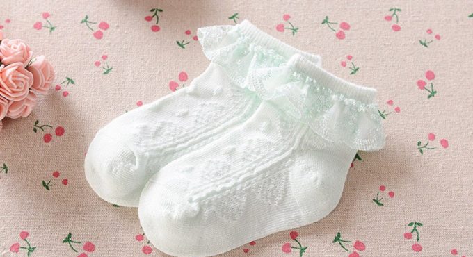 2020 Brand New Toddler Infant Child Kids Baby Girls Socks Knee High with Bows Cute Socks Lace Ruffled Tube Leg Warmer 2-5T