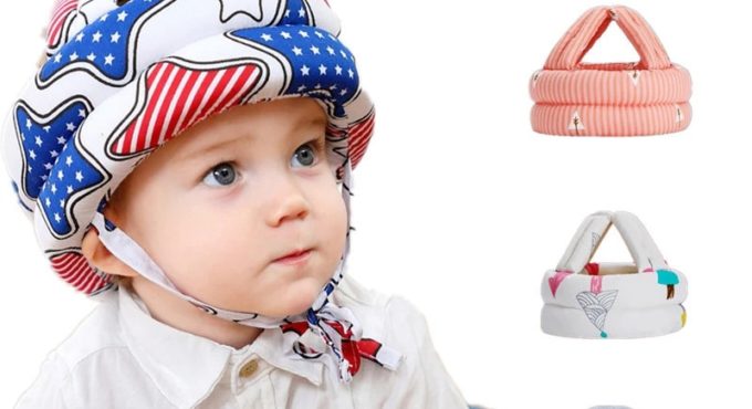 JIAYAN Baby Safety Helmet Head Protection Headgear Toddler Anti-fall Pad Children Learn To Walk Crash Cap