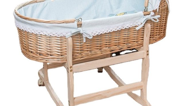 Portable Baby Cradle Sleep Basket Newborn Portable Car Baby Cradle Comforts Cradle Colored Cotton Baby Supplies Bassinet Baby