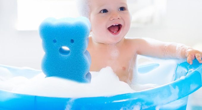 Children's Bath Sponge Is Comfortable And Soft Baby Bath Care Products Are Portable Simple And Durable Bath Crafts