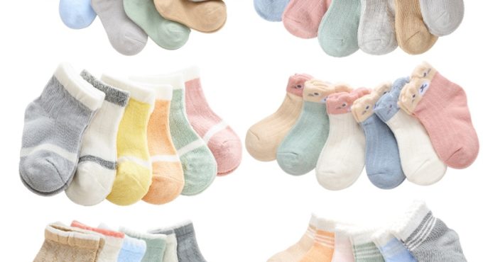 6 Pairs /lot 0 to 24M Summer Short Socks For Baby Cute Animal Newborn Infants Socks Extreme Soft Socks On Girls Boys Spring