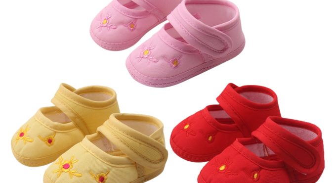 Newborn Baby Soft Sole Prewalker summer Casual Toddler Shoes new fashion baby Sticker First Walkers embroidery baby shoes#37