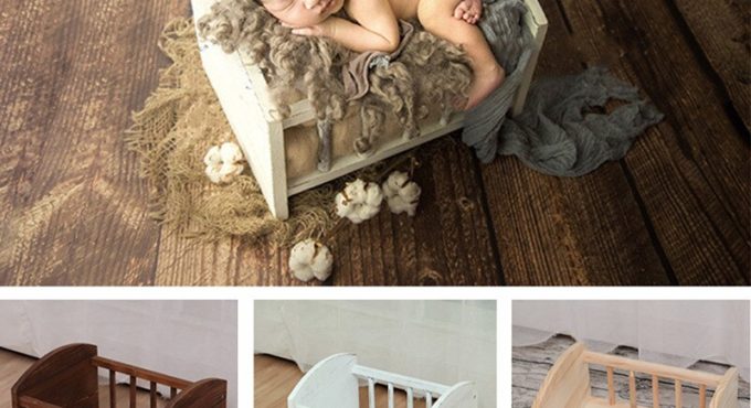 Newborn Photography Prop Photography Baby Props Photo Props Baby Studio Accessori Handmade Bed Retro Newborn Shoot Accessori