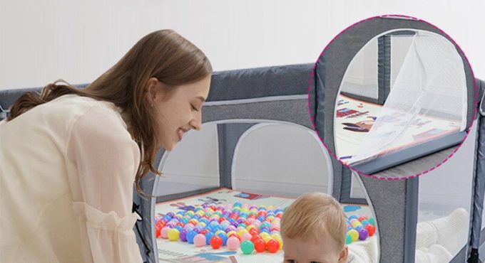 Children's Playpen Baby Furniture Playpen Kids Ball Pit Activity Centre Toddlers Infant Crawling Playground For 0-6 Years