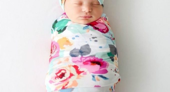 Newborn Receiving Blanket Baby Swaddle wrap Photography Prop Baby Blankets Newborn Sleeping Swaddle Wrap Headband