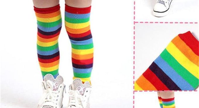 Winter Little Girls Boys Socks Leg Warmers Children Kids Safety Protection Kneepad Baby Boys Stocking Girls Leg Warme