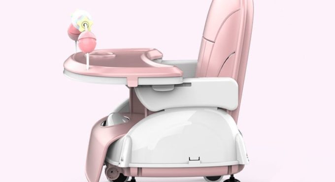 Folding Baby Highchair Kids Chair Dinning High Chair for Children Feeding Baby Table and Chair for Babies Toddler Booster Seat