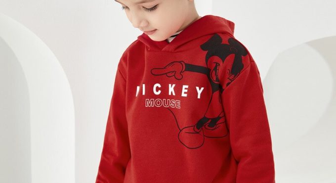 Original Disney Autumn 2020 Boys' Hooded Sweater Infant Baby Coat Baby Coats And Jackets Baby Clothes DB031EE12