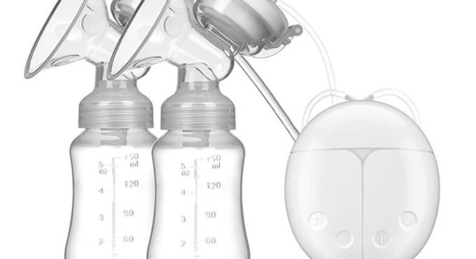 Electric breast pump Bilateral Milk Pump USB Powered with baby milk bottle baby Powerful Suction breast feeding accessories