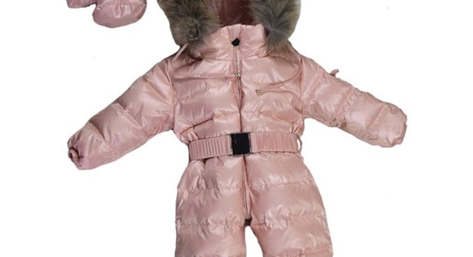 2020 Winter Down Baby Girls Jumpsuits Baby Rompers Newborn bodysuit Baby clothes Children Outwear outerdoor Kids Snowsuit 0-4Y