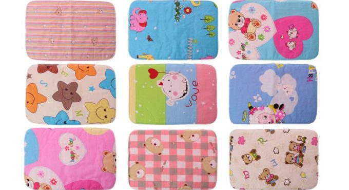 1pcs 25*35 Changing Pads Covers Reusable Baby Diapers Mattress Diapers for Newborns Waterproof Sheet Changing Mat