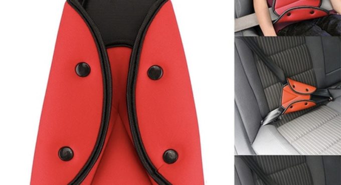 Children Baby Car Safety Pad Harness Seat Belt Triangle Baby Child Protection Adjuster Car Safety Belt Adjust Device I0369