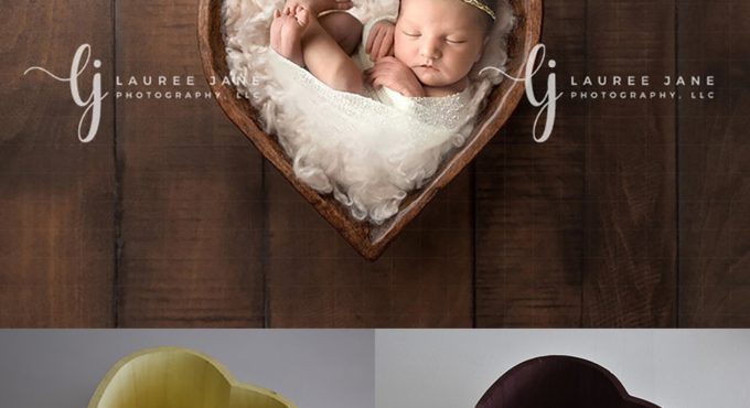 Baby Props Newborn Photography Studios Vintage Wooden Basket Photoshoot Accessories Furniture Wood Bucket Infant Photo Shooting