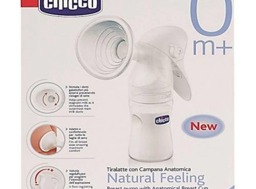 Chicco Manual Breast Pump Natural Feeling Flow Adjustable Manual breast pump powerful baby