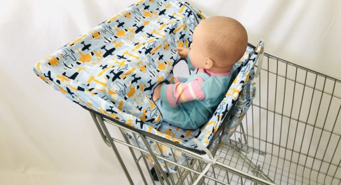 Infant supermarket grocery shopping cart cover baby seat Pad anti-dirty cover Kids Traveling Seat Cushion No dirty portable